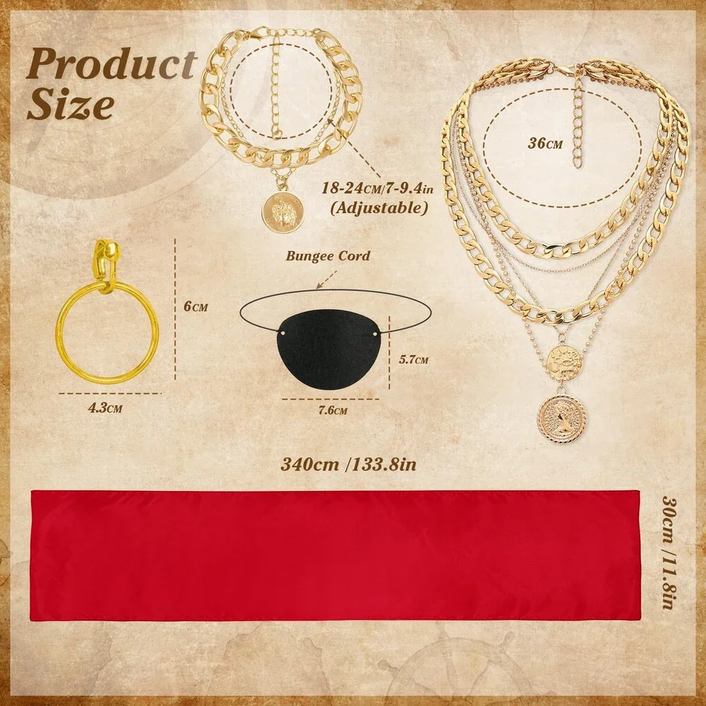CICOCI gold pirate